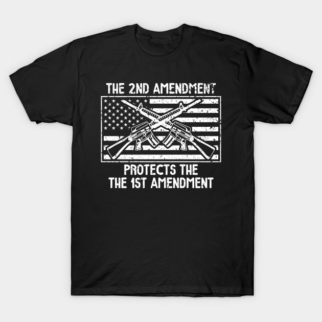 2nd Amendment Protection T-Shirt by RadStar